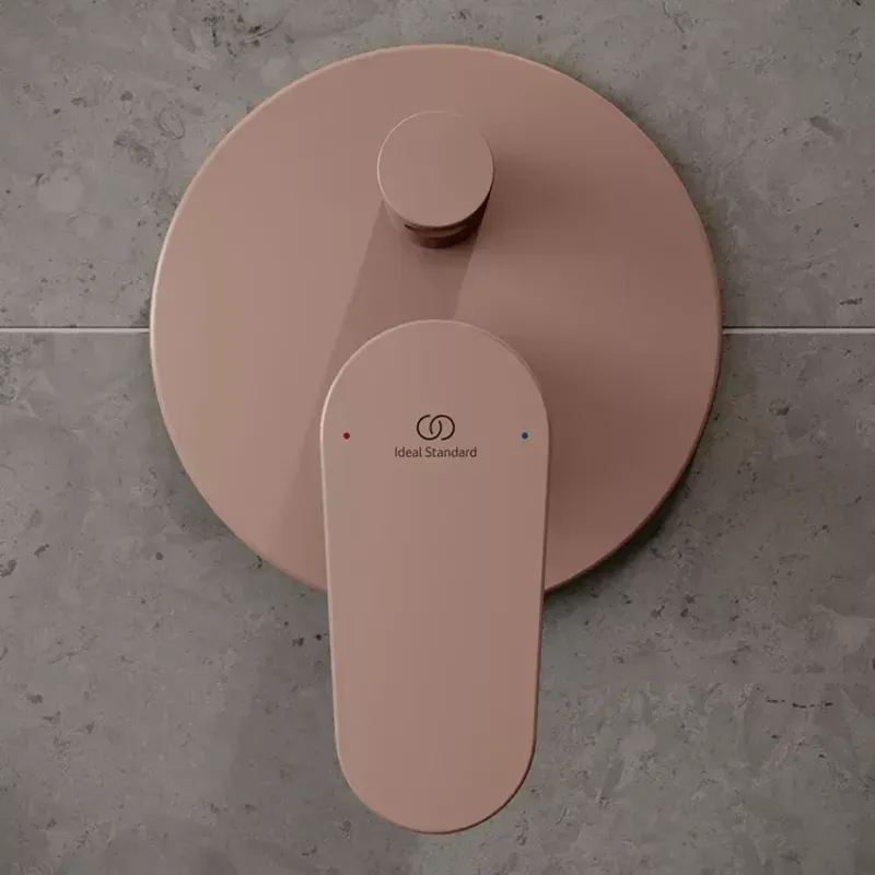 Casa si Gradina - Sanitare - Lavoar baie si accesorii - Baterii sanitare - Unitate comanda Ideal Standard Alu+, 2 iesiri, include valva, mat, cupru, A7193RO - Infinity.ro