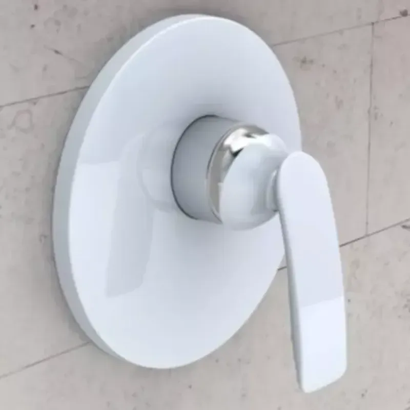 Casa si Gradina - Sanitare - Lavoar baie si accesorii - Baterii sanitare - Unitate comanda Kludi Balance 526559175, 1/2'', monocomanda, 1 iesire, necesita set fixare, alb - Infinity.ro