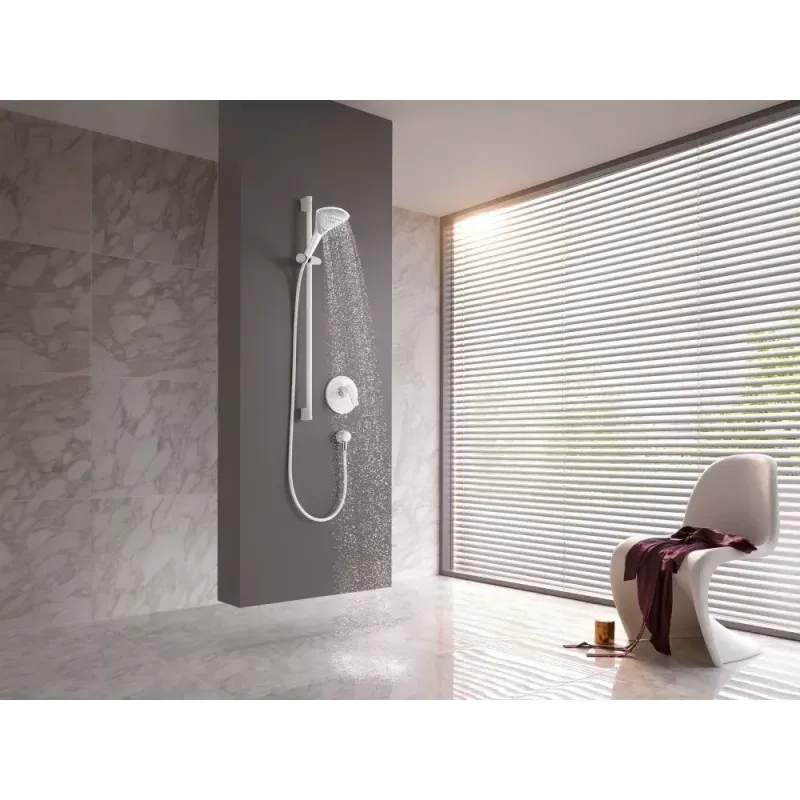 Casa si Gradina - Sanitare - Lavoar baie si accesorii - Baterii sanitare - Unitate comanda Kludi Balance 526559175, 1/2'', monocomanda, 1 iesire, necesita set fixare, alb - Infinity.ro