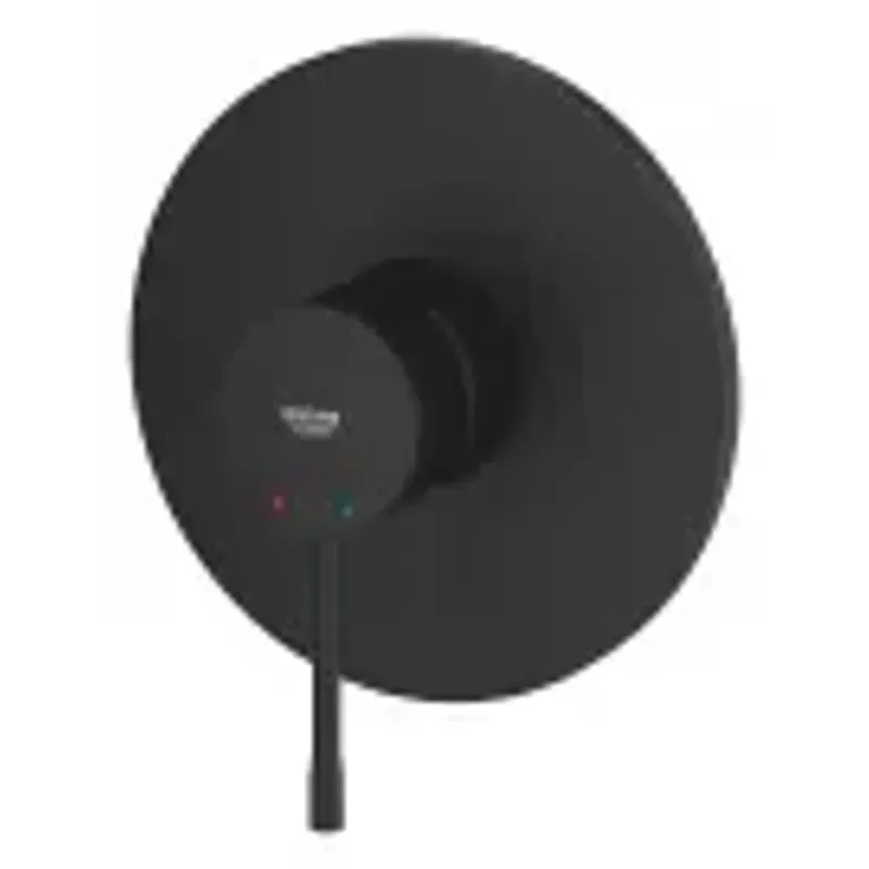 Casa si Gradina - Sanitare - Lavoar baie si accesorii - Baterii sanitare - Unitate comanda Grohe Essence, 1 functie, necesita valva, mat, negru, 24168KF1 - Infinity.ro