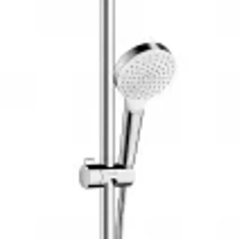 Casa si Gradina - Sanitare - Cazi si cabine de dus - Coloane si seturi de dus - Coloana dus Hansgrohe Crometta, 670 mm, 1 functie, crom, 26554400 - Infinity.ro