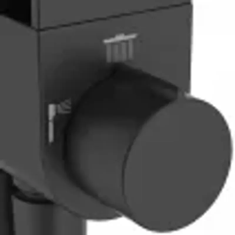 Casa si Gradina - Sanitare - Cazi si cabine de dus - Coloane si seturi de dus - Coloana de dus Ideal Standard Alu+, 1100 mm, dus fix 260 mm, 1 functie, mat, negru, BD585XG - Infinity.ro