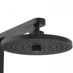 Casa si Gradina - Sanitare - Cazi si cabine de dus - Coloane si seturi de dus - Coloana de dus Ideal Standard Alu+, 1100 mm, dus fix 260 mm, 1 functie, mat, negru, BD585XG - Infinity.ro