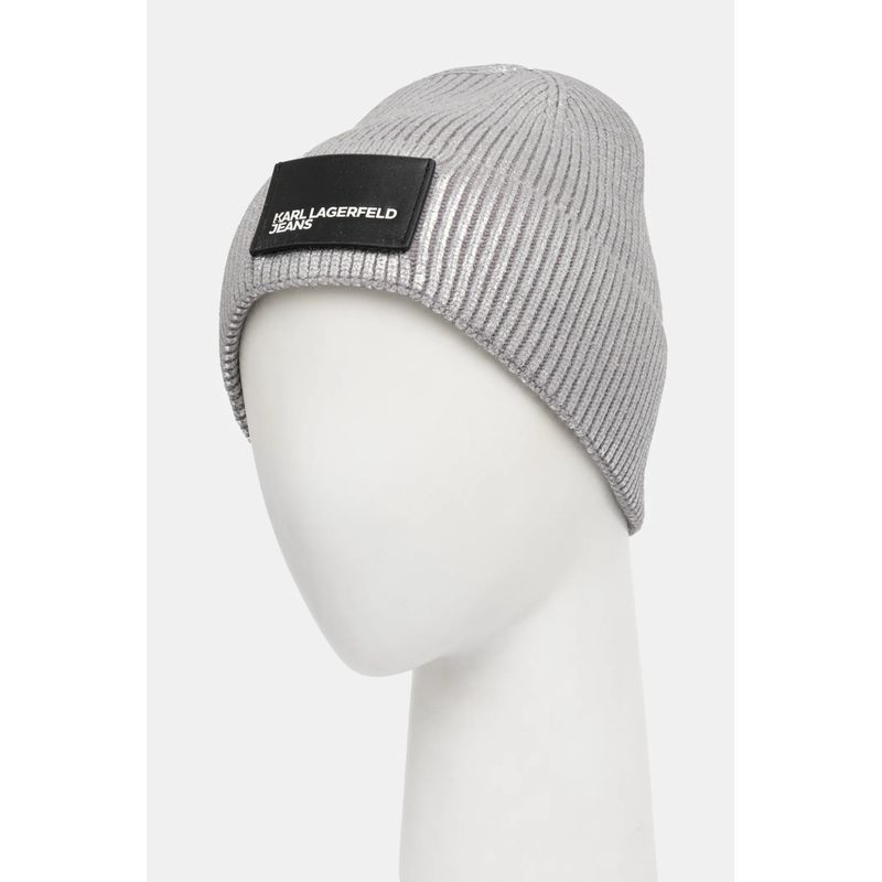 Fashion, accesorii si bijuterii - Femei - Accesorii femei - Caciuli si palarii femei - Caciula dama Karl Lagerfeld A1W33110 Argintiu Unica - Infinity.ro