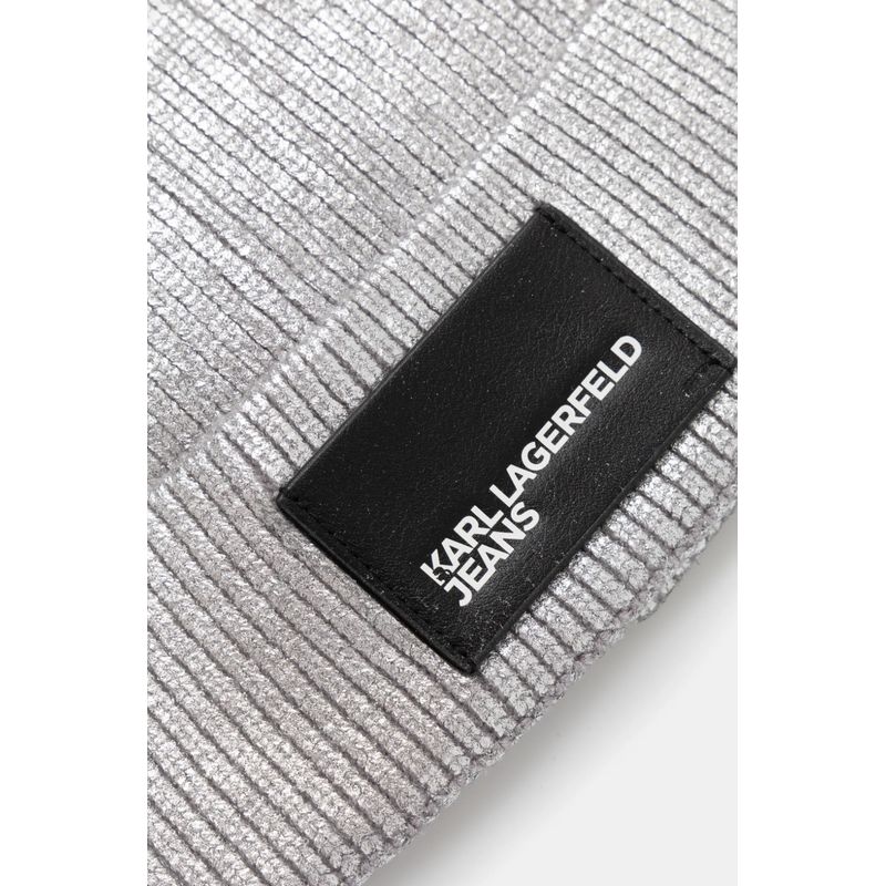 Fashion, accesorii si bijuterii - Femei - Accesorii femei - Caciuli si palarii femei - Caciula dama Karl Lagerfeld A1W33110 Argintiu Unica - Infinity.ro