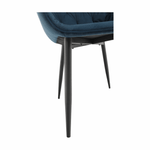 Casa si Gradina - Mobilier - Scaune si fotolii - Fotolii - Fotoliu de design, material textil Velvet albastru, FEDRIS - Infinity.ro