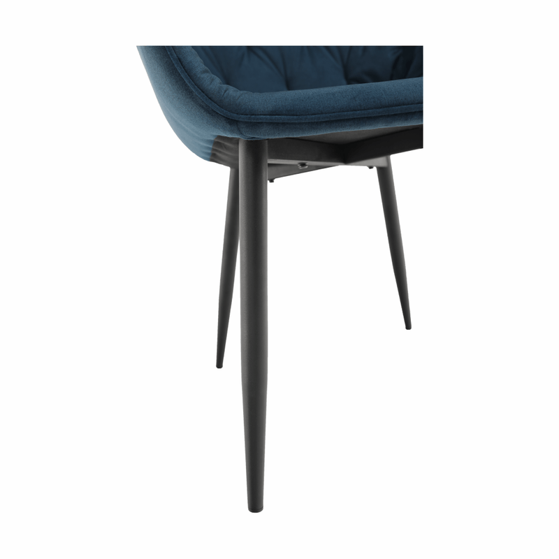 Casa si Gradina - Mobilier - Scaune si fotolii - Fotolii - Fotoliu de design, material textil Velvet albastru, FEDRIS - Infinity.ro