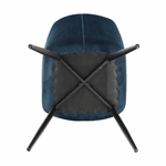 Casa si Gradina - Mobilier - Scaune si fotolii - Fotolii - Fotoliu de design, material textil Velvet albastru, FEDRIS - Infinity.ro