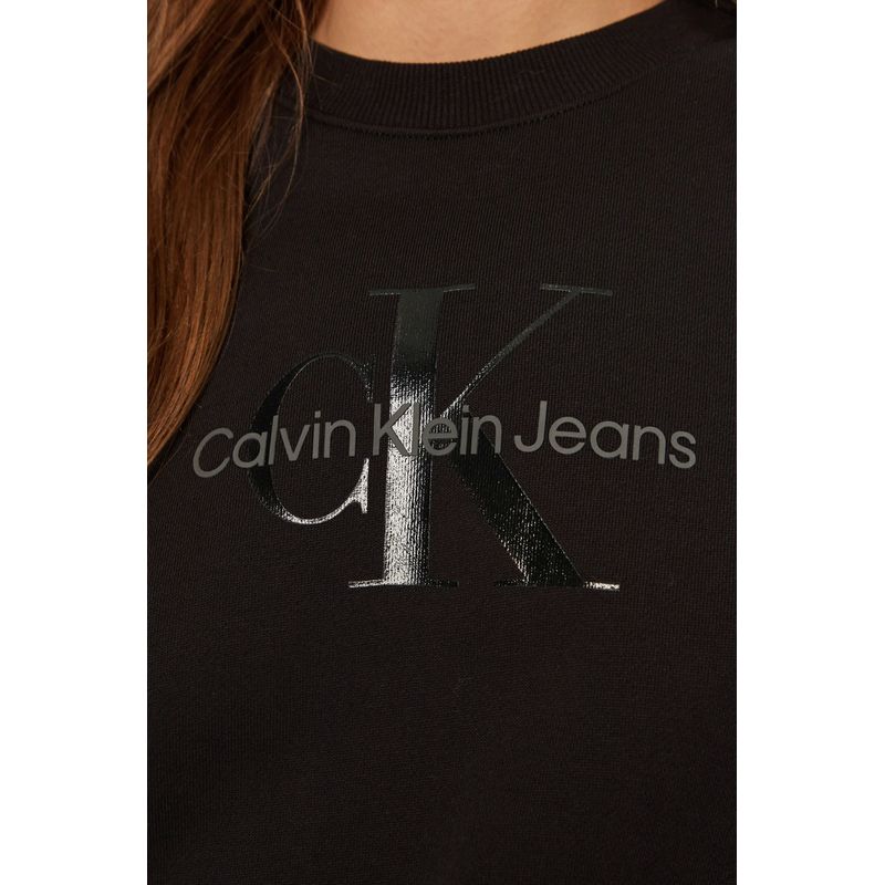 Fashion, accesorii si bijuterii - Femei - Imbracaminte femei - Pulovere femei - Bluza dama Calvin Klein Jeans J20J224724 Negru XS INTL - Infinity.ro
