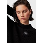 Fashion, accesorii si bijuterii - Femei - Imbracaminte femei - Pulovere femei - Pulover dama Calvin Klein Jeans  J20J223609 Negru XS INTL - Infinity.ro