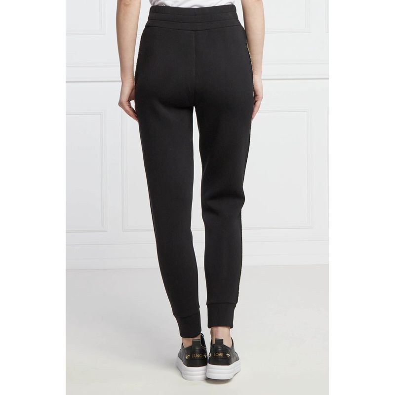 Fashion, accesorii si bijuterii - Femei - Imbracaminte femei - Pantaloni femei - Pantaloni dama Guess W2RB01 S INTL Negru - Infinity.ro