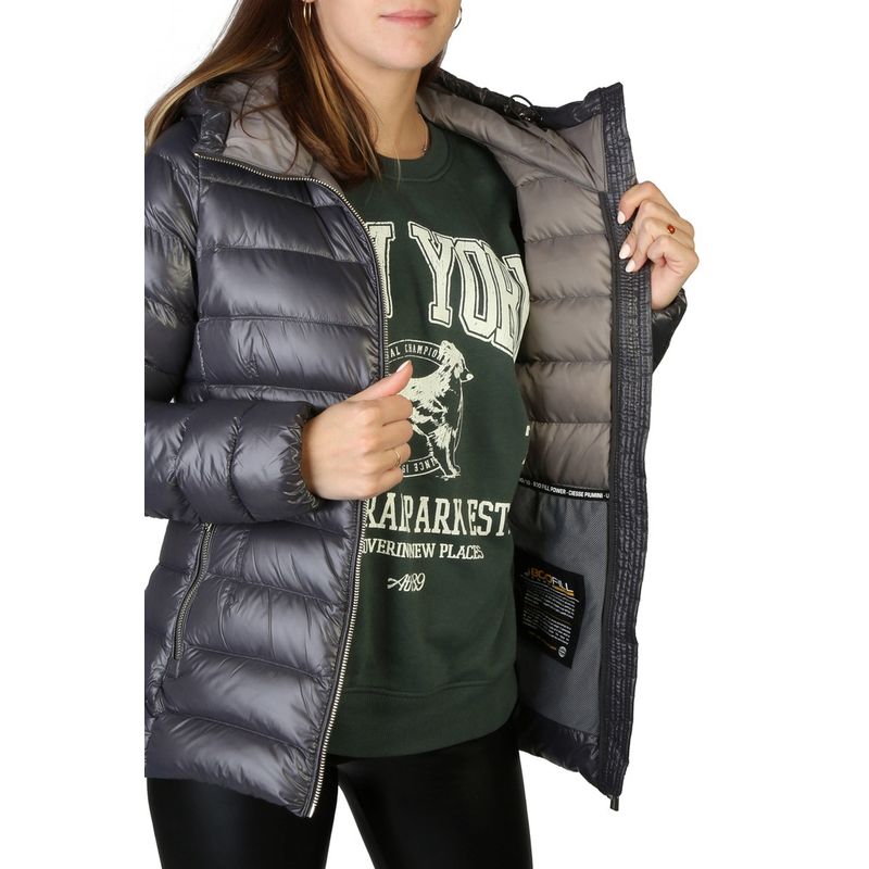 Fashion, accesorii si bijuterii - Femei - Imbracaminte femei - Jachete si geci femei - Geaca dama Ciesse Piumini Benja N6C10D S INTL Gri antracit - Infinity.ro