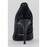 Fashion, accesorii si bijuterii - Femei - Incaltaminte femei - Pantofi femei - Pantofi stiletto Guess cu aspect de catifea Rican 36 EU Negru - Infinity.ro