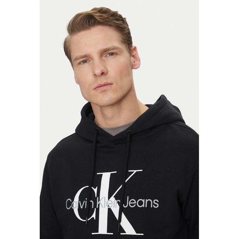 Fashion, accesorii si bijuterii - Barbati - Imbracaminte - Hanorace barbati - Hanorac barbati Calvin Klein jeans J30J320934 Negru S INTL - Infinity.ro