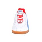 Sport si Outdoor - Echipament Sportiv - Incaltaminte sport - Pantofi sport - Ghete fotbal sala Puma EvoSPEED 5 IT, white-limoges-red 46 - Infinity.ro