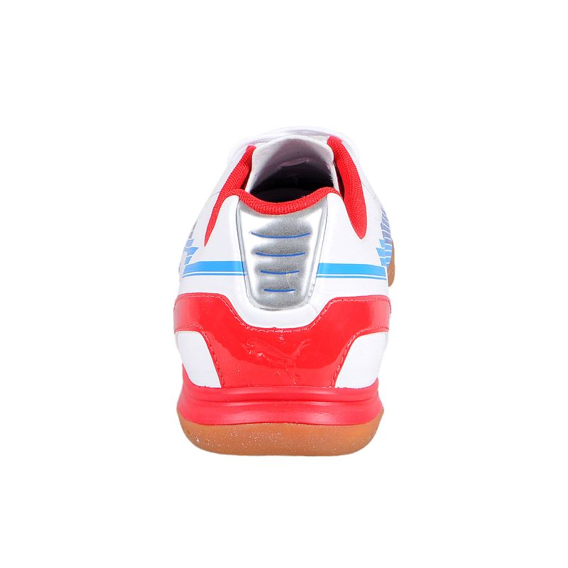 Sport si Outdoor - Echipament Sportiv - Incaltaminte sport - Pantofi sport - Ghete fotbal sala Puma EvoSPEED 5 IT, white-limoges-red 46 - Infinity.ro