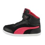 Fashion, accesorii si bijuterii - Copii - Incaltaminte copii - Ghete si cizme copii - Ghete fete Puma Glyde court V, black-virtual pink 19 - Infinity.ro