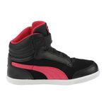 Fashion, accesorii si bijuterii - Copii - Incaltaminte copii - Ghete si cizme copii - Ghete fete Puma Glyde court V, black-virtual pink 19 - Infinity.ro