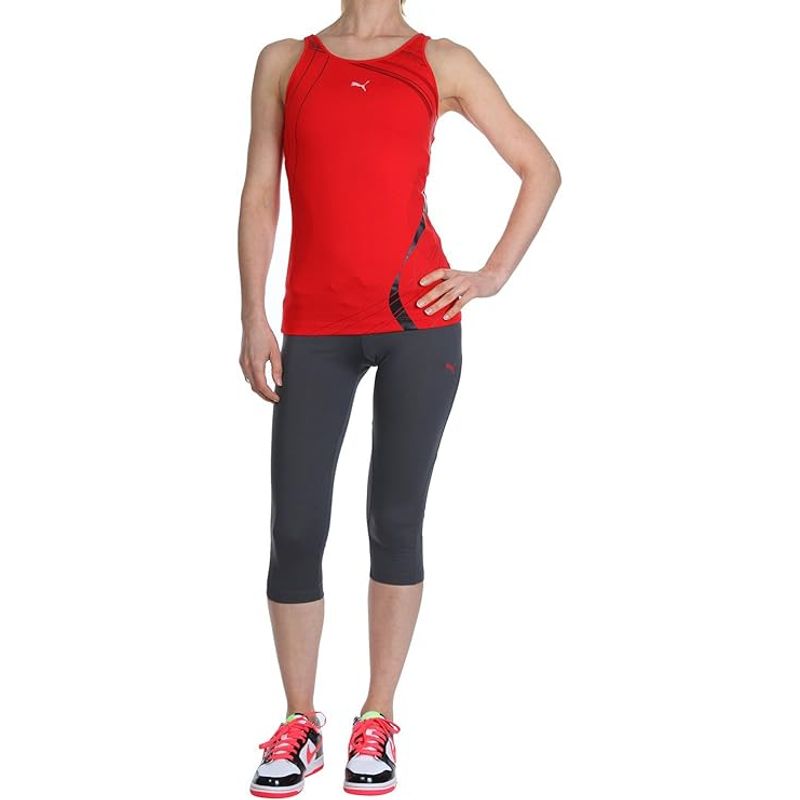 Sport si Outdoor - Echipament Sportiv - Imbracaminte sport - Maiouri sport - Maieu Puma femei pentru antrenamente, chinese red XS - Infinity.ro