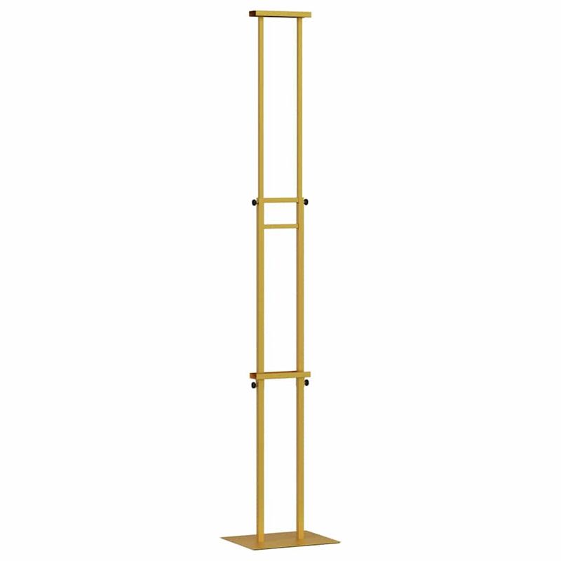 Casa si Gradina - Decoratiuni - Decoratiuni petrecere - Accesorii pentru petrecere - Panouri pentru Targuri 2 pcs Auriu 30 x 24 x 208 cm Fier - Infinity.ro