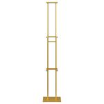Casa si Gradina - Decoratiuni - Decoratiuni petrecere - Accesorii pentru petrecere - Panouri pentru Targuri 2 pcs Auriu 30 x 24 x 208 cm Fier - Infinity.ro