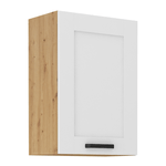 Casa si Gradina - Mobilier - Dulapuri si sifoniere - Dulapuri - Dulap superior, alb/stejar artizan, LULA 50 G-72 1F - Infinity.ro