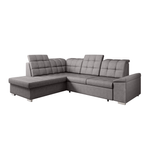 Casa si Gradina - Mobilier - Canapele si coltare - Canapele - Canapea extensibila, gri-maroniu, stanga, OREO ROH - Infinity.ro