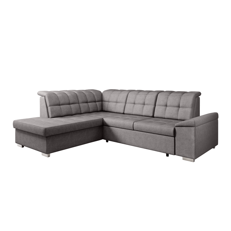 Casa si Gradina - Mobilier - Canapele si coltare - Canapele - Canapea extensibila, gri-maroniu, stanga, OREO ROH - Infinity.ro