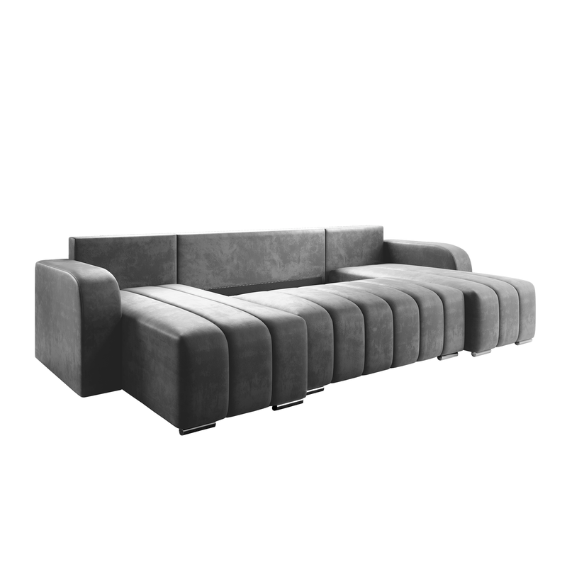 Casa si Gradina - Mobilier - Canapele si coltare - Canapele - Set universal canapea, culoare gri, PORIMA U - Infinity.ro