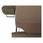 Casa si Gradina - Mobilier - Canapele si coltare - Canapele - Set canapea cu spatiu de depozitare, maro deschis melanj, material textil, dreapta, BUTON R - Infinity.ro