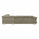 Casa si Gradina - Mobilier - Canapele si coltare - Canapele - Set canapea cu spatiu de depozitare, maro deschis melanj, material textil, dreapta, BUTON R - Infinity.ro