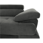 Casa si Gradina - Mobilier - Canapele si coltare - Canapele - Set canapea cu spatiu de depozitare, gri, material textil, stanga, BUTON R - Infinity.ro