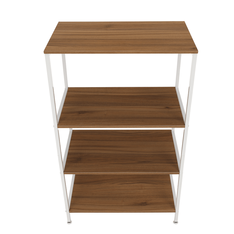 Casa si Gradina - Mobilier - Biblioteci si rafturi - Rafturi - Raft cu 4 polite, stejar sonoma/ alb, SALVE - Infinity.ro