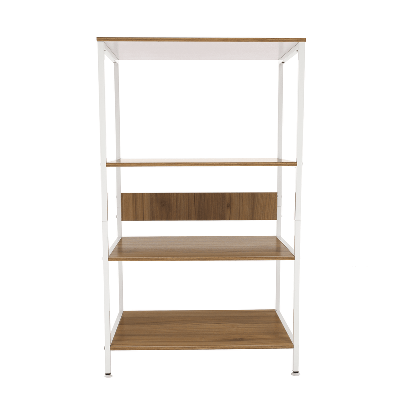 Casa si Gradina - Mobilier - Biblioteci si rafturi - Rafturi - Raft cu 4 polite, stejar sonoma/ alb, SALVE - Infinity.ro