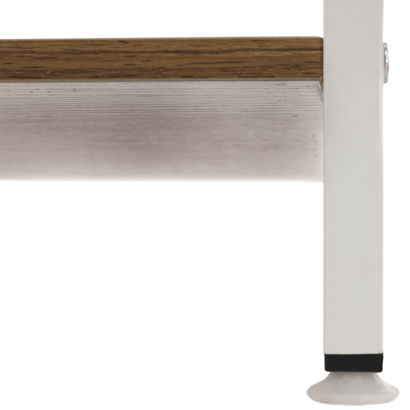 Casa si Gradina - Mobilier - Biblioteci si rafturi - Rafturi - Raft cu 4 polite, stejar sonoma/ alb, SALVE - Infinity.ro