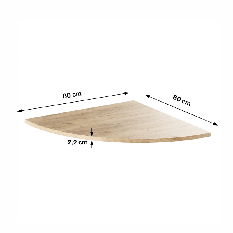 Casa si Gradina - Mobilier - Mese si birouri - Birouri - Colt la masa de calculator, stejar artisan, RIOMA TYP 13 - Infinity.ro