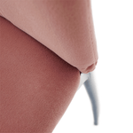 Casa si Gradina - Mobilier - Scaune si fotolii - Scaune - Scaun de masa, tesatura de catifea roz / crom, OLIVA NEW - Infinity.ro