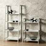 Casa si Gradina - Mobilier - Biblioteci si rafturi - Rafturi - Etajera cu 5 rafturi, alb, REON TYP 3 - Infinity.ro