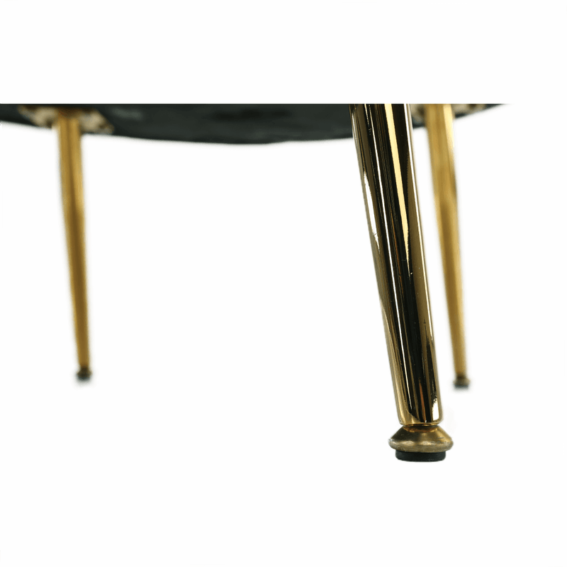 Casa si Gradina - Mobilier - Scaune si fotolii - Fotolii - Fotoliu in stil Art-deco, catifea Velvet smarald/crom auriu, NOBLIN - Infinity.ro