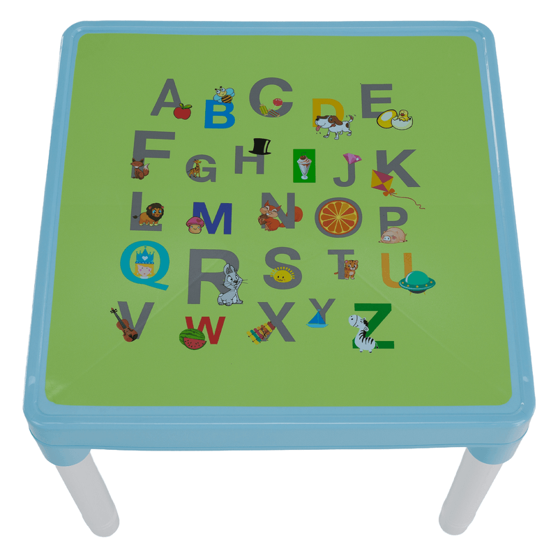 Casa si Gradina - Mobilier - Mobilier copii - Mobilier camera copiilor - Set pentru copii 1 + 2, albastru/verde/alb, BALTO - Infinity.ro