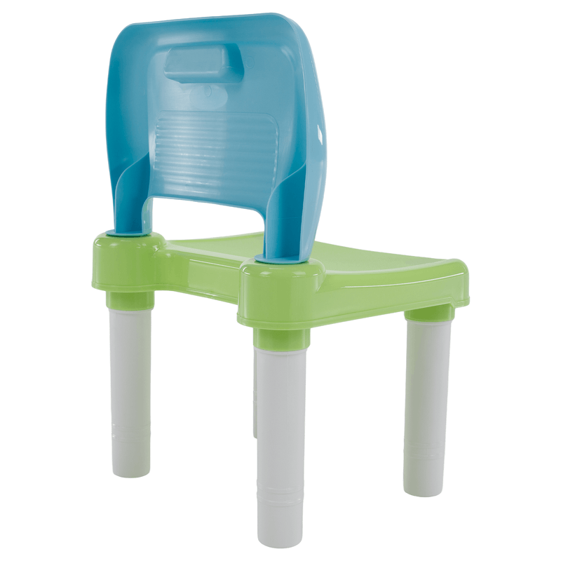 Casa si Gradina - Mobilier - Mobilier copii - Mobilier camera copiilor - Set pentru copii 1 + 2, albastru/verde/alb, BALTO - Infinity.ro