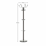 Casa si Gradina - Mobilier - Organizare si depozitare - Cuiere - Cuier JIMY NEW, maro - Infinity.ro