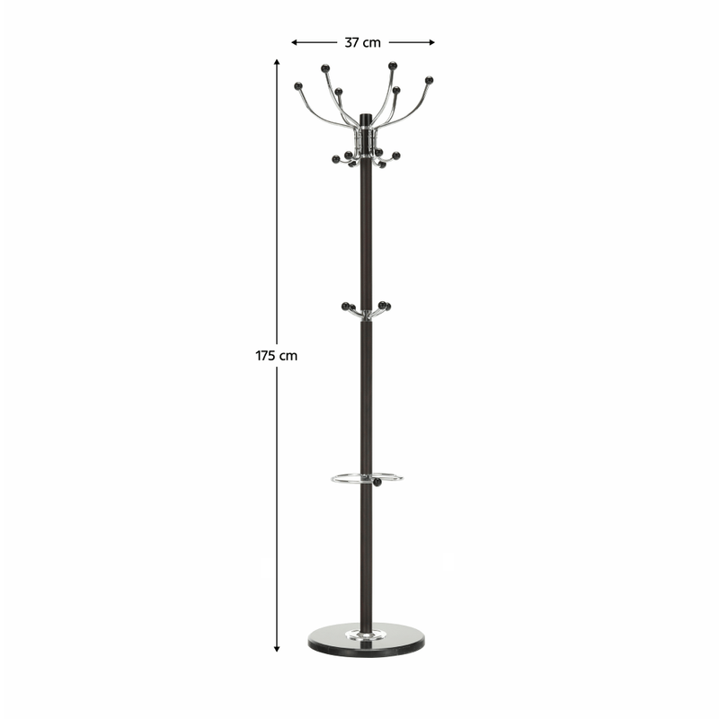 Casa si Gradina - Mobilier - Organizare si depozitare - Cuiere - Cuier JIMY NEW, maro - Infinity.ro