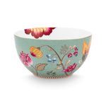 Casa si Gradina - Bucatarie si vesela - Vesela si tacamuri - Farfurii si boluri - Bol din portelan, Pip Studio, Blue, 15 cm, colectia Blooming Tales - Infinity.ro