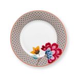 Casa si Gradina - Bucatarie si vesela - Vesela si tacamuri - Farfurii si boluri - Farfurie din portelan, Pip Studio, Khaki, 23 cm, colectia Blooming Tales - Infinity.ro