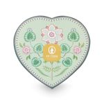 Casa si Gradina - Bucatarie si vesela - Vesela si tacamuri - Farfurii si boluri - Set 2 farfurii, forma de inima, Pip Studio, Light Green, 21.5 cm, colectia Lily & Lotus - Infinity.ro