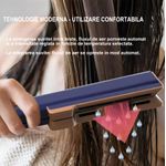 Ingrijire personala si Cosmetice - Aparate & accesorii ingrijire personala - Hair styling - Placi de indreptat parul - MESKY AirStyler Intinzator de par parul cu Aer si Placi Speciale, 80-140°C, functie de Uscator de Par, Albastru - Infinity.ro