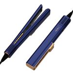 Ingrijire personala si Cosmetice - Aparate & accesorii ingrijire personala - Hair styling - Placi de indreptat parul - MESKY AirStyler Intinzator de par parul cu Aer si Placi Speciale, 80-140°C, functie de Uscator de Par, Albastru - Infinity.ro