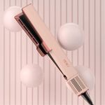 Ingrijire personala si Cosmetice - Aparate & accesorii ingrijire personala - Hair styling - Placi de indreptat parul - MESKY AirStyler Intinzator de par cu Aer si Placi Speciale, 80-140°C, functie de Uscator de Par, Roz - Infinity.ro
