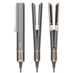Ingrijire personala si Cosmetice - Aparate & accesorii ingrijire personala - Hair styling - Placi de indreptat parul - MESKY AirStyler Intinzator de par cu Aer si Placi Speciale, 80-140°C, functie de Uscator de Par, Gri - Infinity.ro